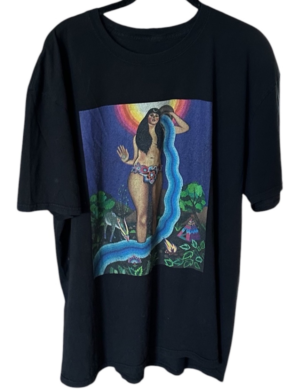 Paula Duró Original Screen Print Oversized Graphic Tee Men’s XL Unisex